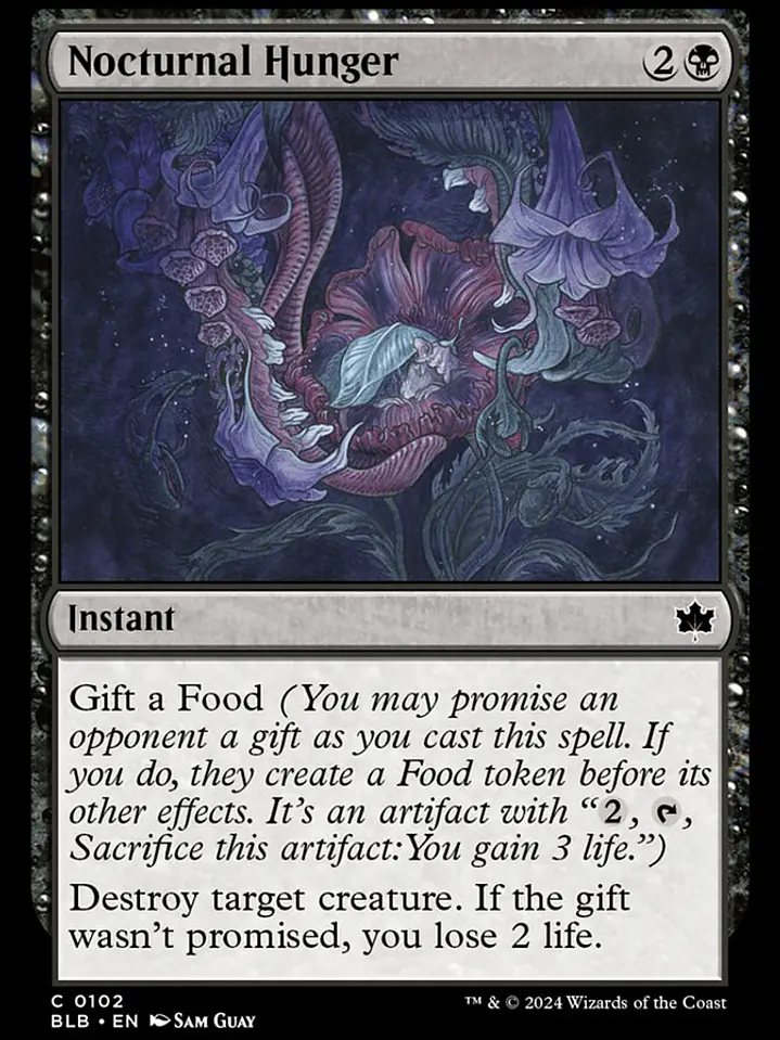 Nocturnal Hunger (Bloomburrow) 1