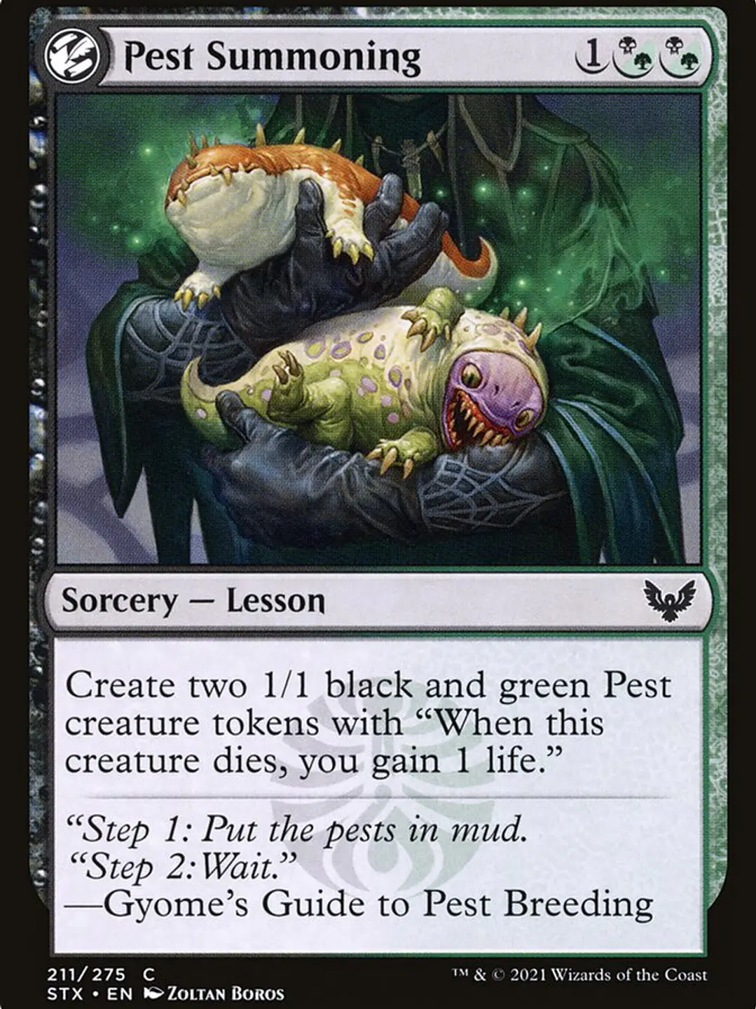 Pest Summoning (Strixhaven: School of Mages) 1