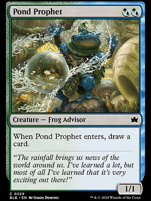 Pond Prophet (Bloomburrow)