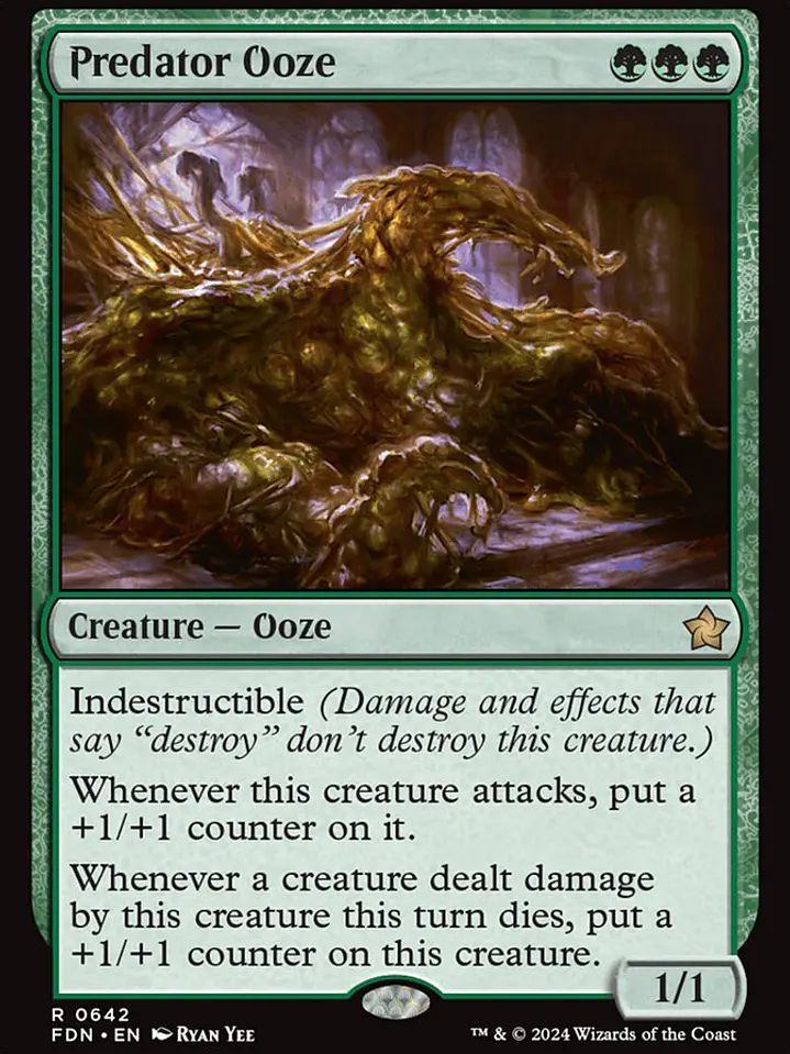 Predator Ooze (Foundations) 1