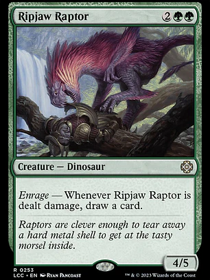Ripjaw Raptor (The Lost Caverns of Ixalan Commander)