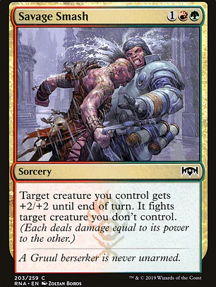 Savage Smash (Ravnica Allegiance)