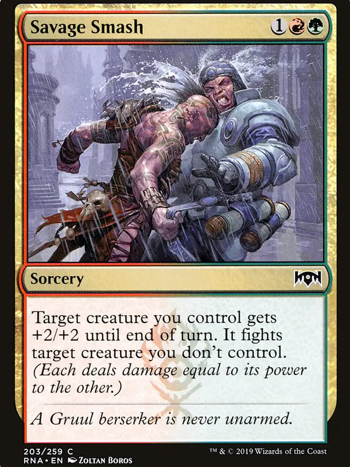 Savage Smash (Ravnica Allegiance) 1