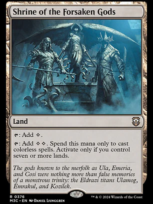 Shrine of the Forsaken Gods (Modern Horizons 3 Commander)