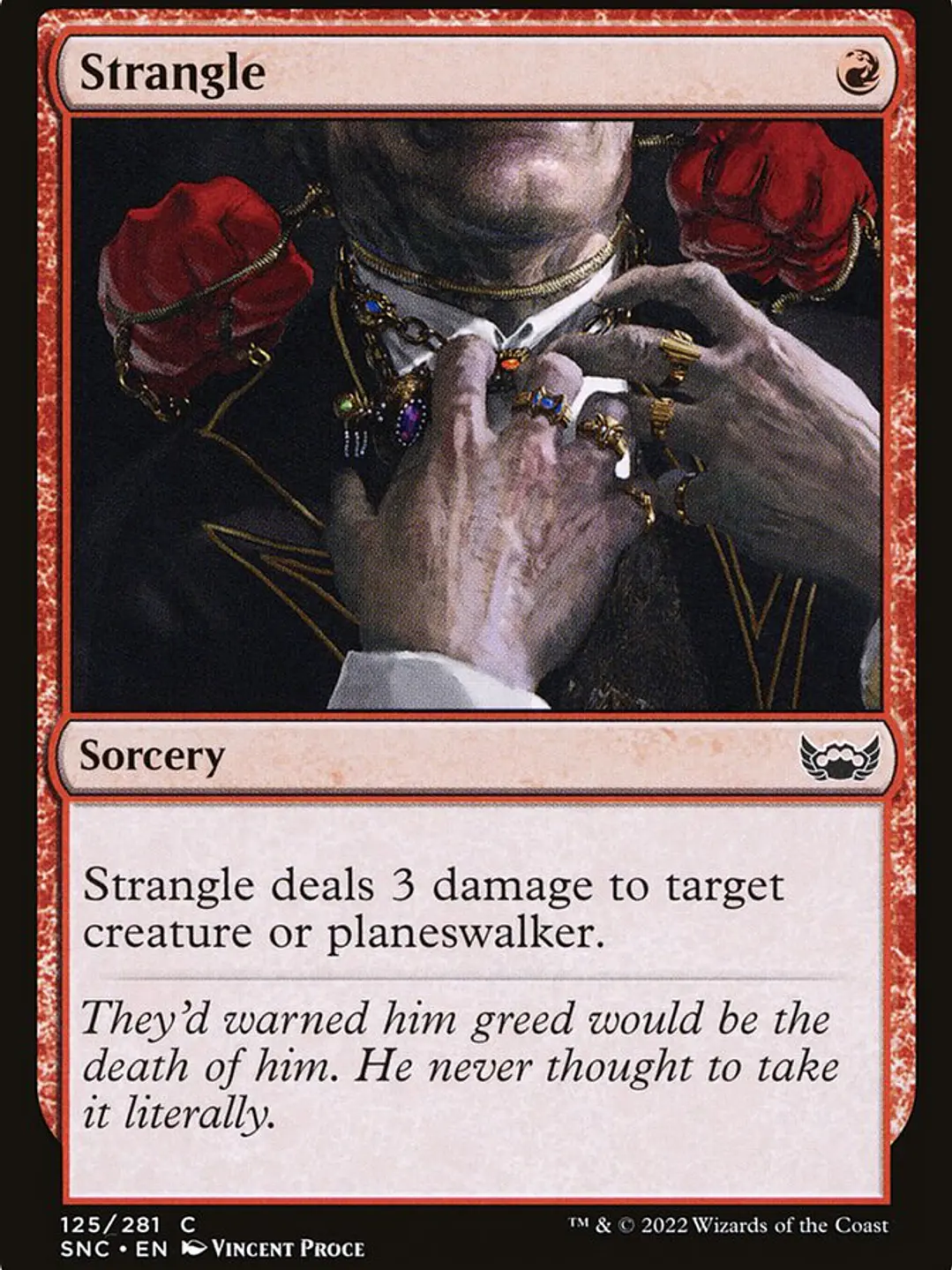 Strangle (Streets of New Capenna) 1