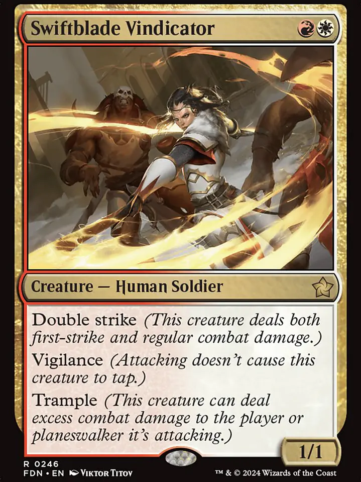 Swiftblade Vindicator (Foundations) 1