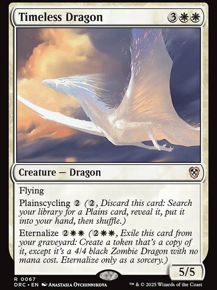Timeless Dragon (Aetherdrift Commander) 1
