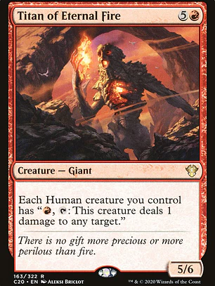 Titan of Eternal Fire (Commander 2020)