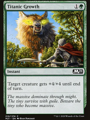 Titanic Growth (Core Set 2021)