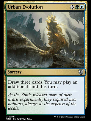 Urban Evolution (Modern Horizons 3 Commander)