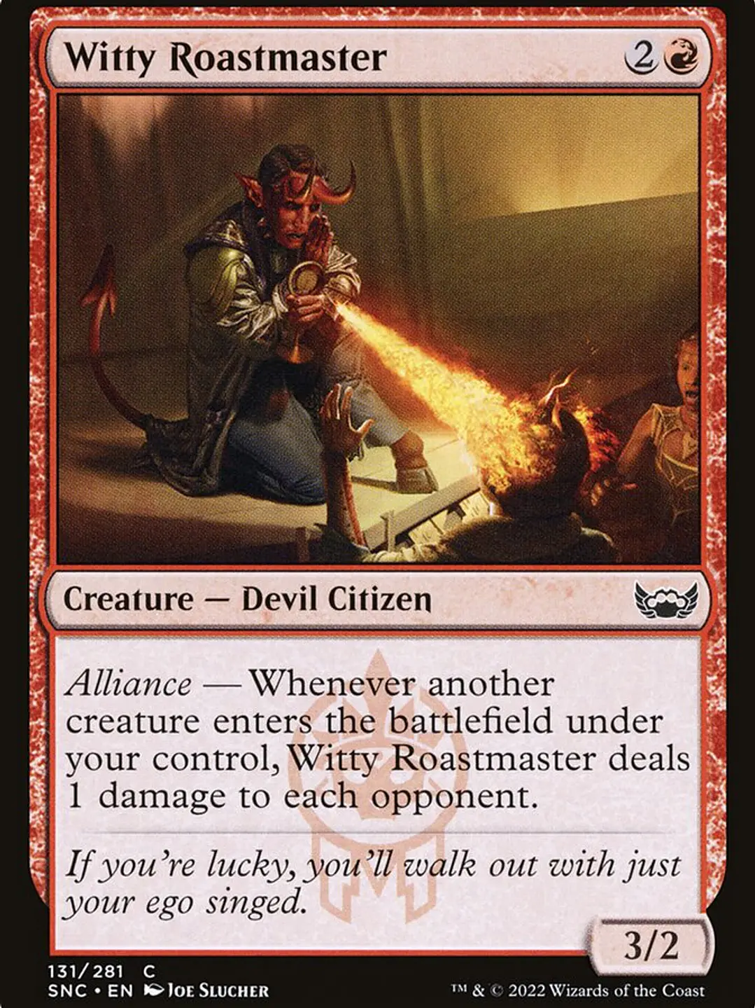 Witty Roastmaster (Streets of New Capenna) 1