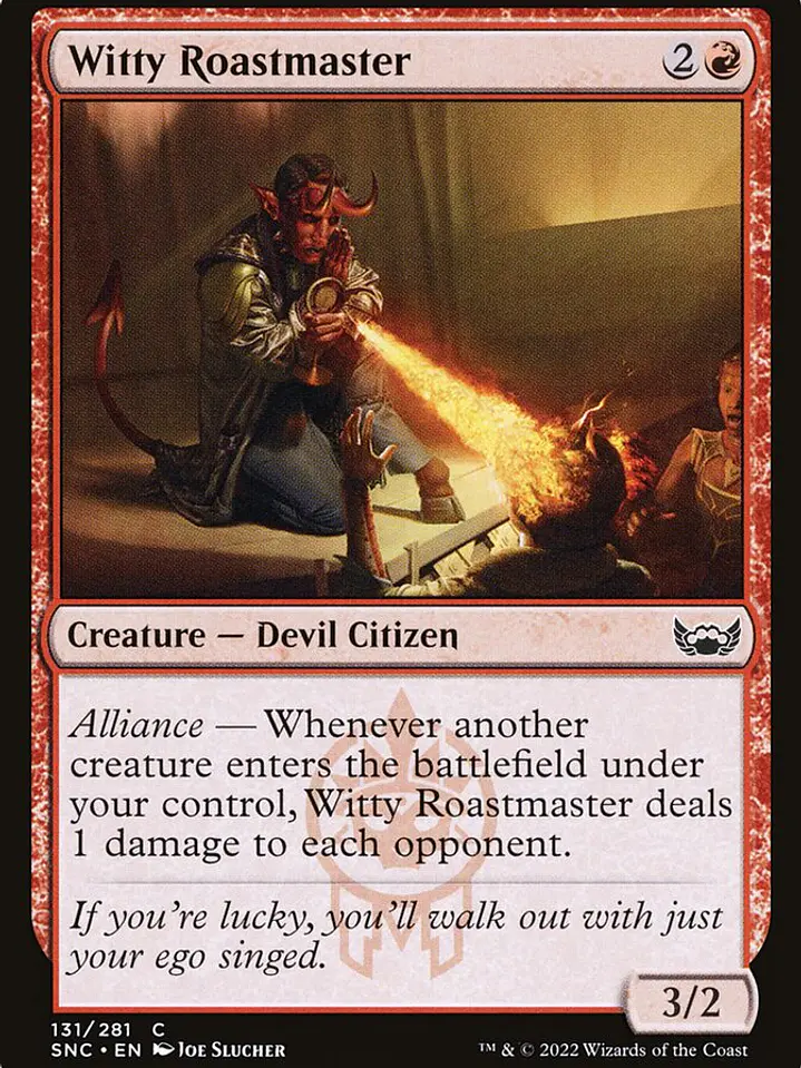 Witty Roastmaster (Streets of New Capenna) 1
