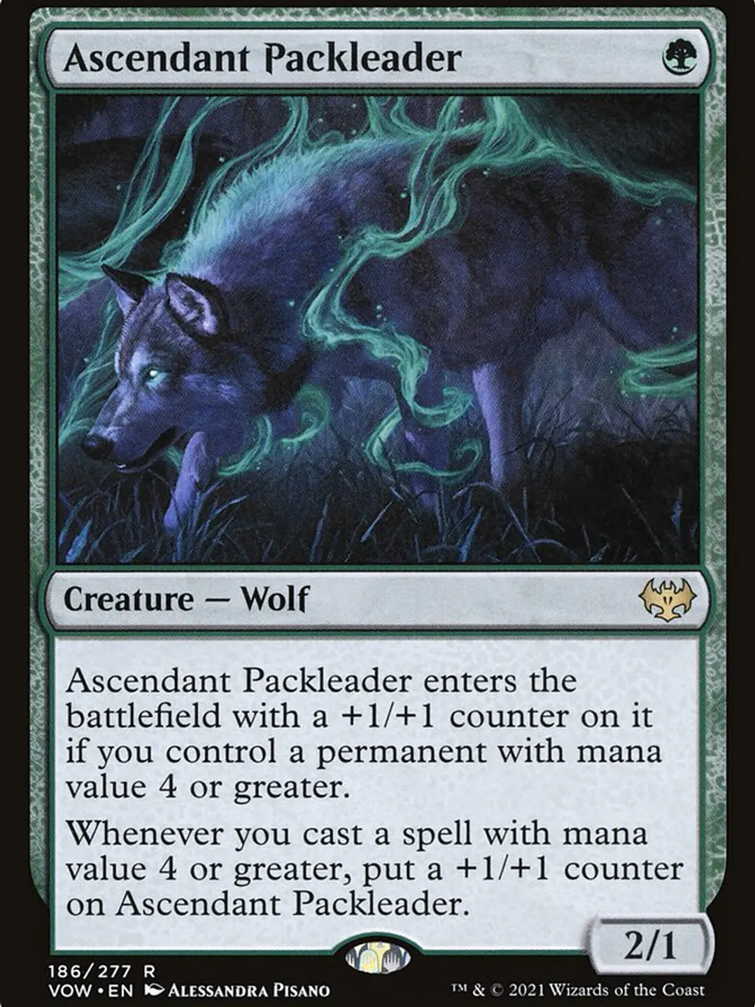 Ascendant Packleader (Innistrad: Crimson Vow) 1