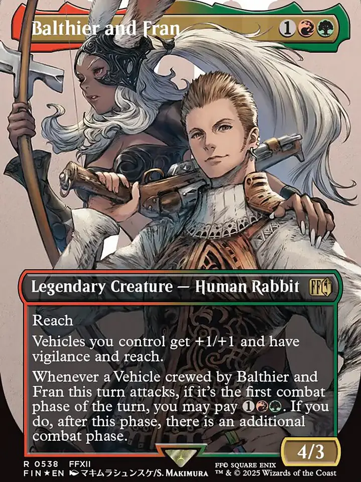 Balthier and Fran (Final Fantasy) 1