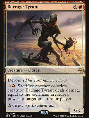 Barrage Tyrant (Battle for Zendikar)