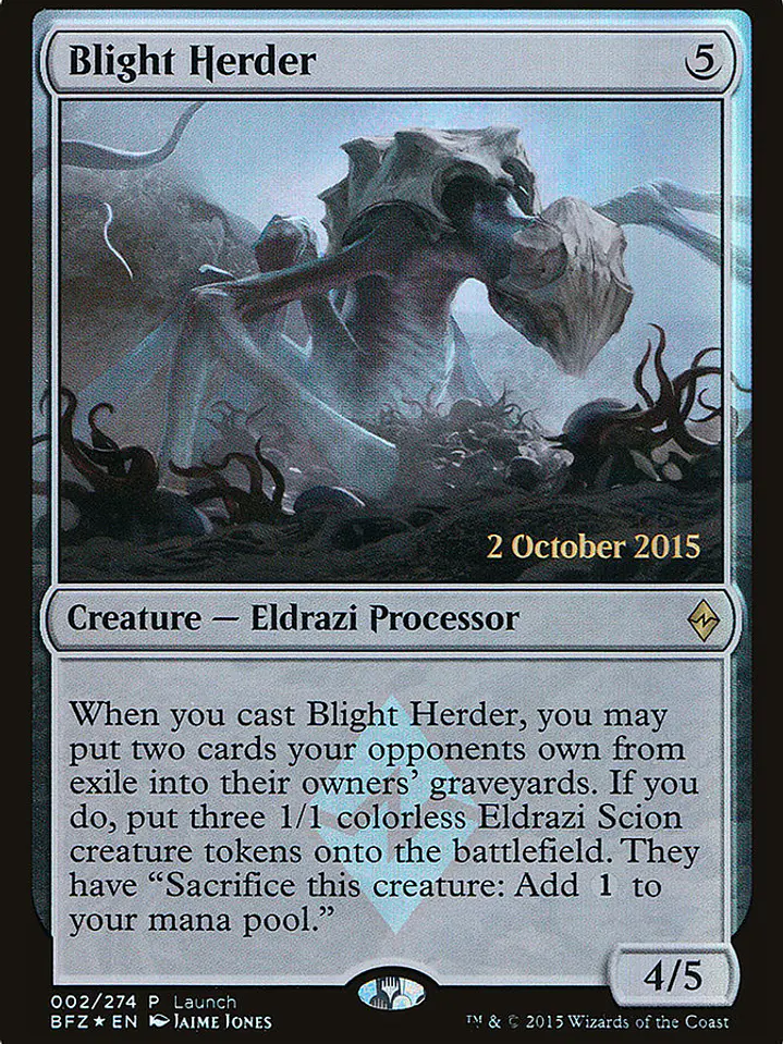 Blight Herder (Battle for Zendikar Promos) 1