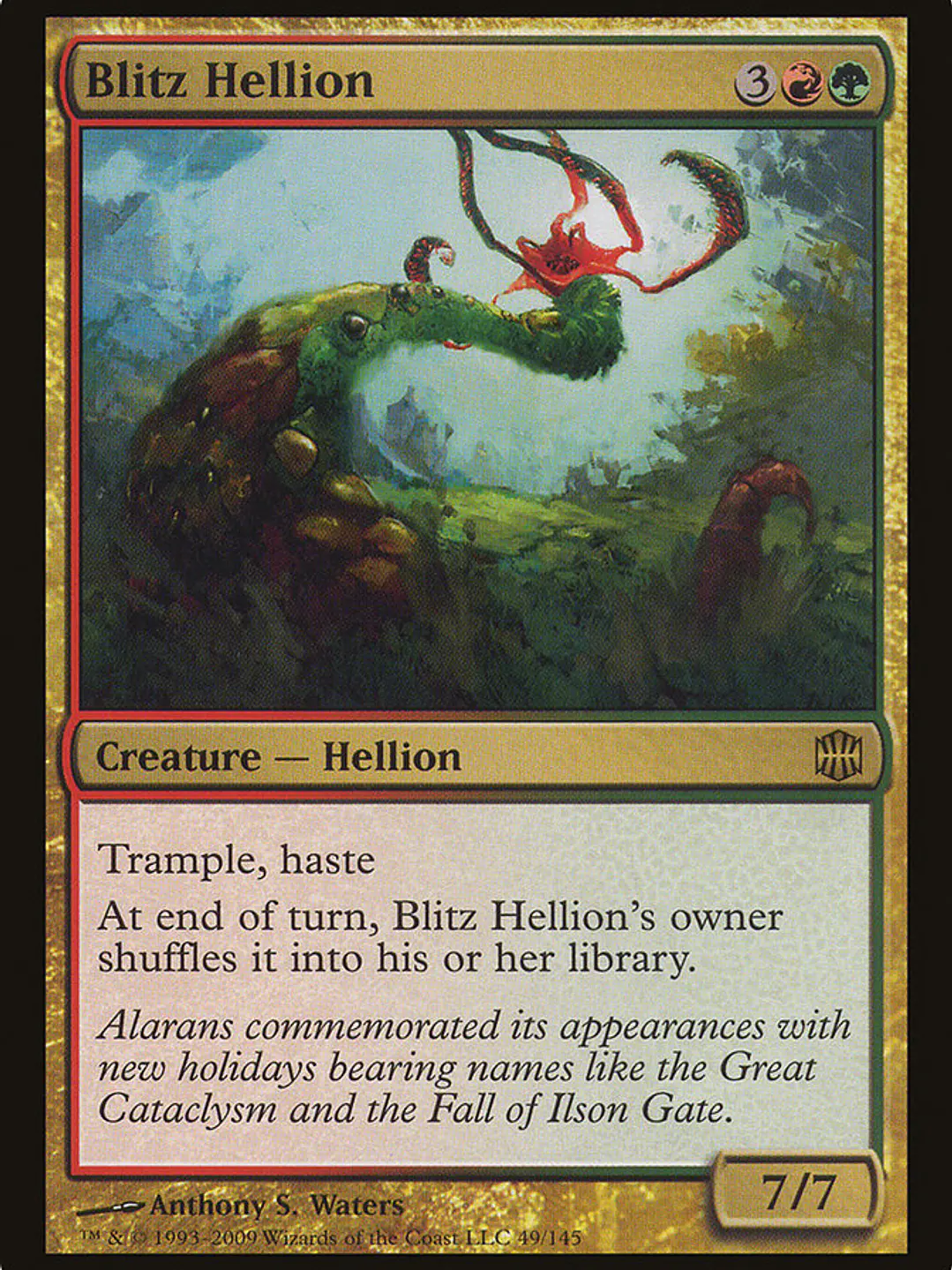 Blitz Hellion (Alara Reborn) 1