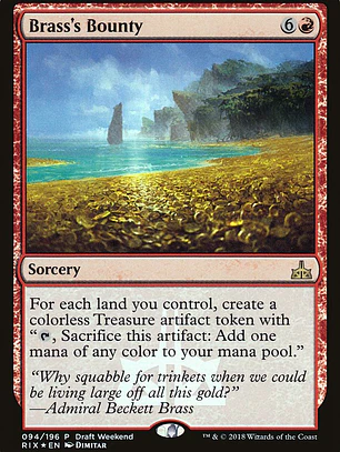 Brass's Bounty (Rivals of Ixalan Promos)