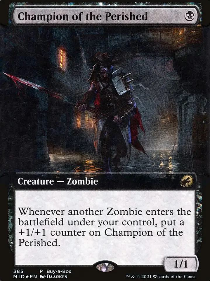 Champion of the Perished (Innistrad: Midnight Hunt) 1