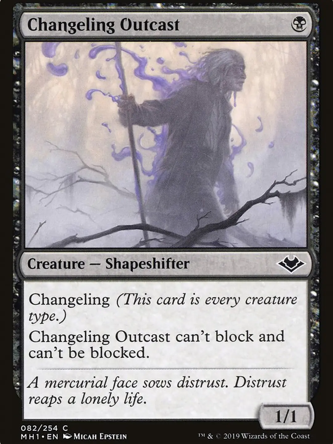 Changeling Outcast (Modern Horizons) 1
