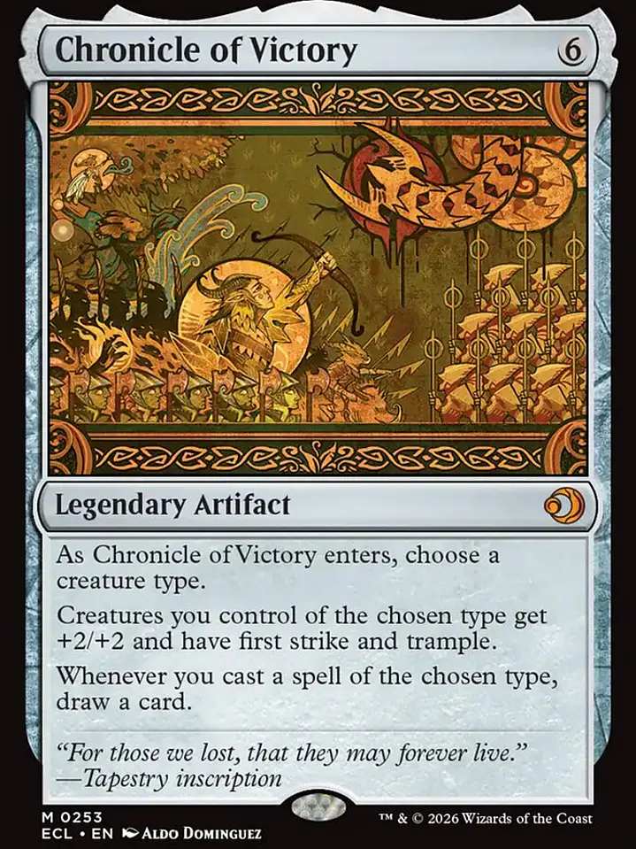 Chronicle of Victory (Lorwyn Eclipsed) 1