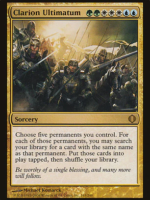 Clarion Ultimatum (Shards of Alara)