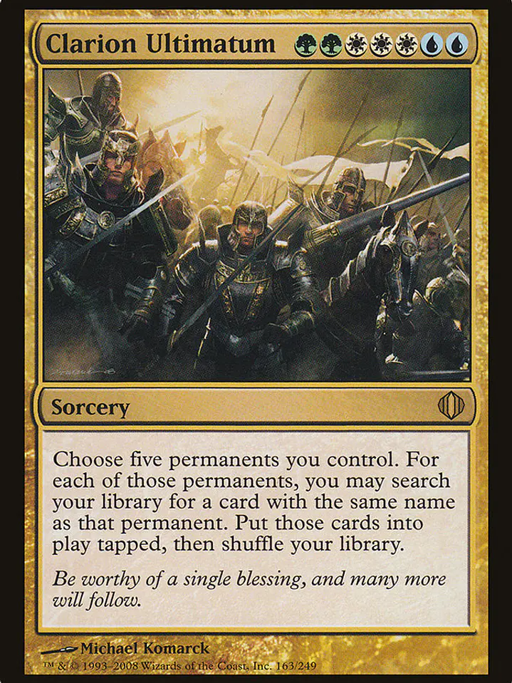 Clarion Ultimatum (Shards of Alara) 1