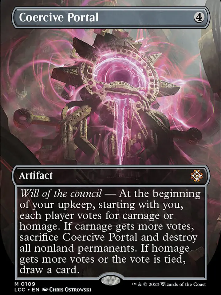 Coercive Portal (The Lost Caverns of Ixalan Commander) 1
