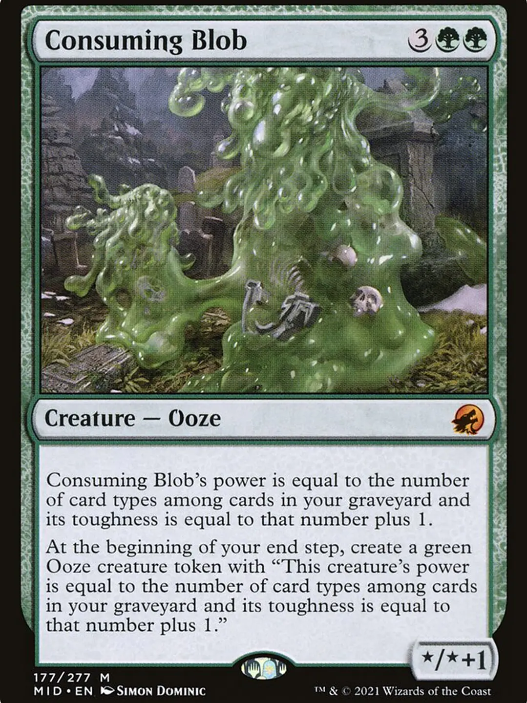 Consuming Blob (Innistrad: Midnight Hunt) 1