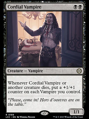 Cordial Vampire (The Lost Caverns of Ixalan Commander)