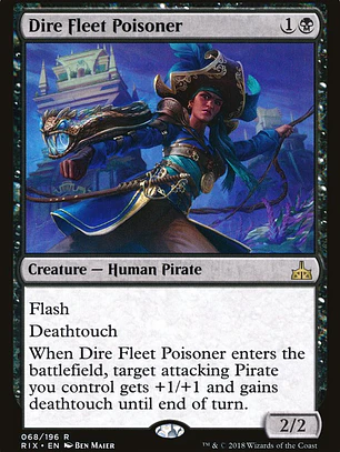 Dire Fleet Poisoner (Rivals of Ixalan)