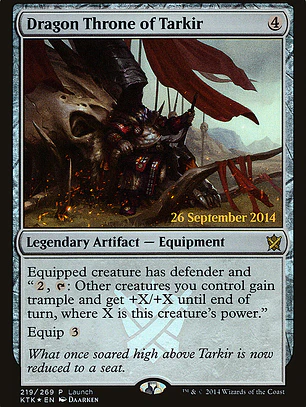 Dragon Throne of Tarkir (Khans of Tarkir Promos)