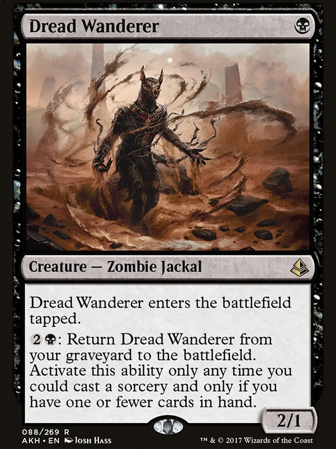 Dread Wanderer (Amonkhet) 1