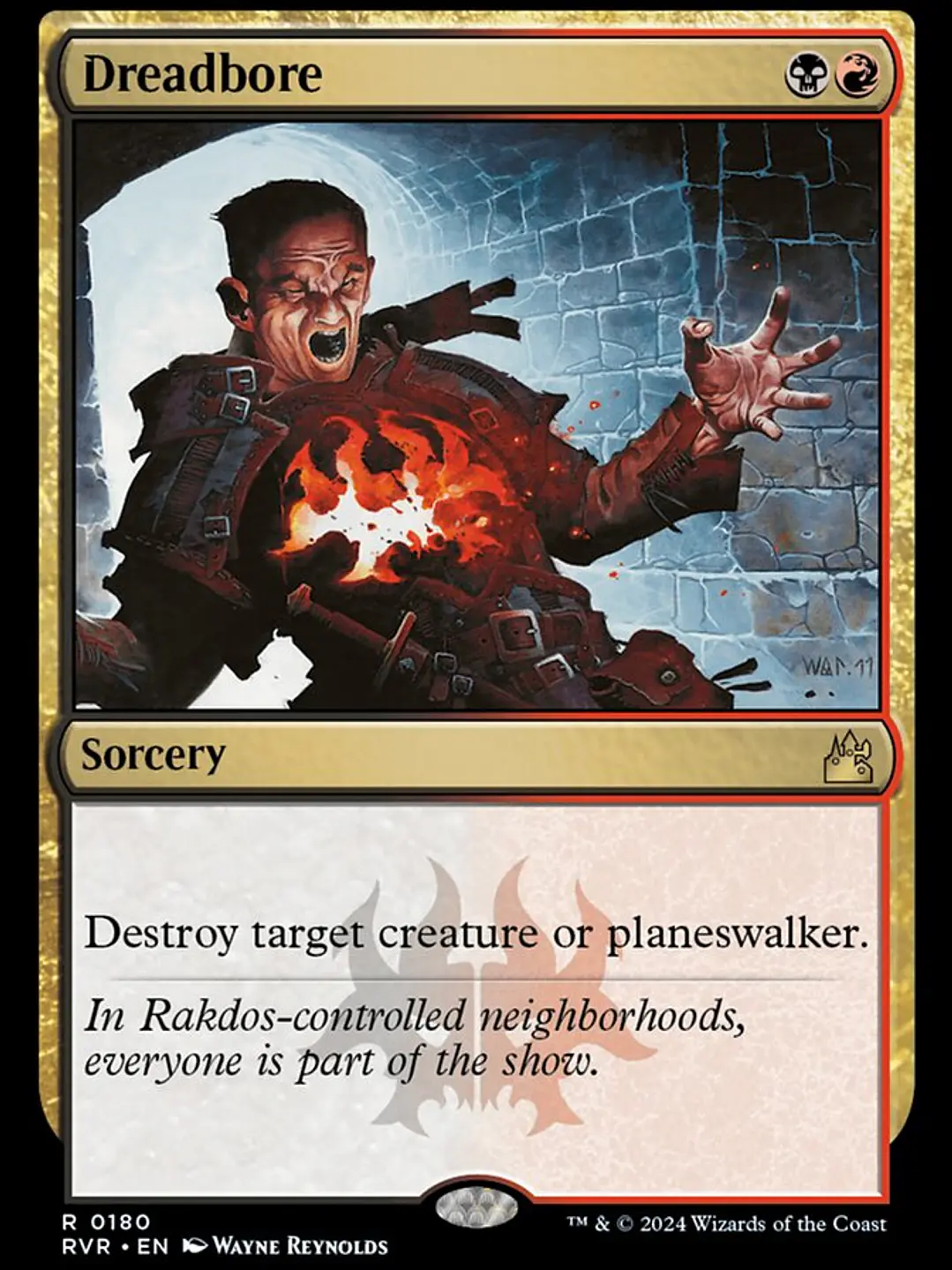 Dreadbore (Ravnica Remastered) 1