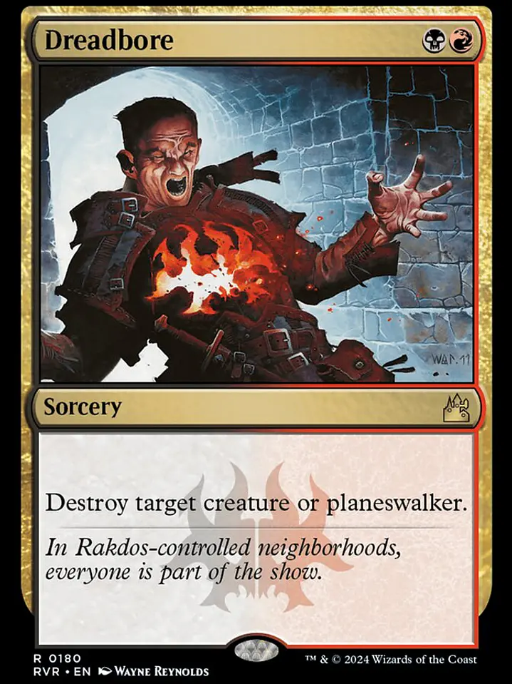 Dreadbore (Ravnica Remastered) 1