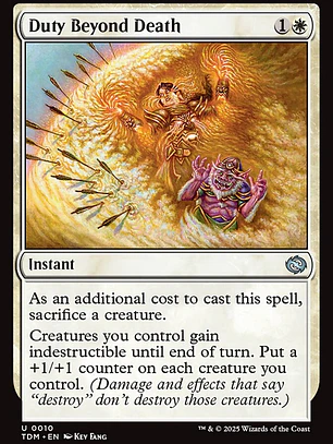 Duty Beyond Death (Tarkir: Dragonstorm)