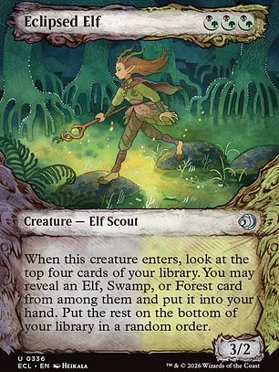 Eclipsed Elf (Lorwyn Eclipsed)