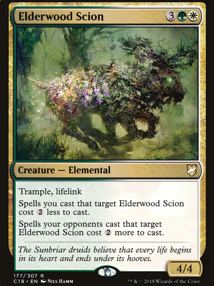 Elderwood Scion (Commander 2018) 1
