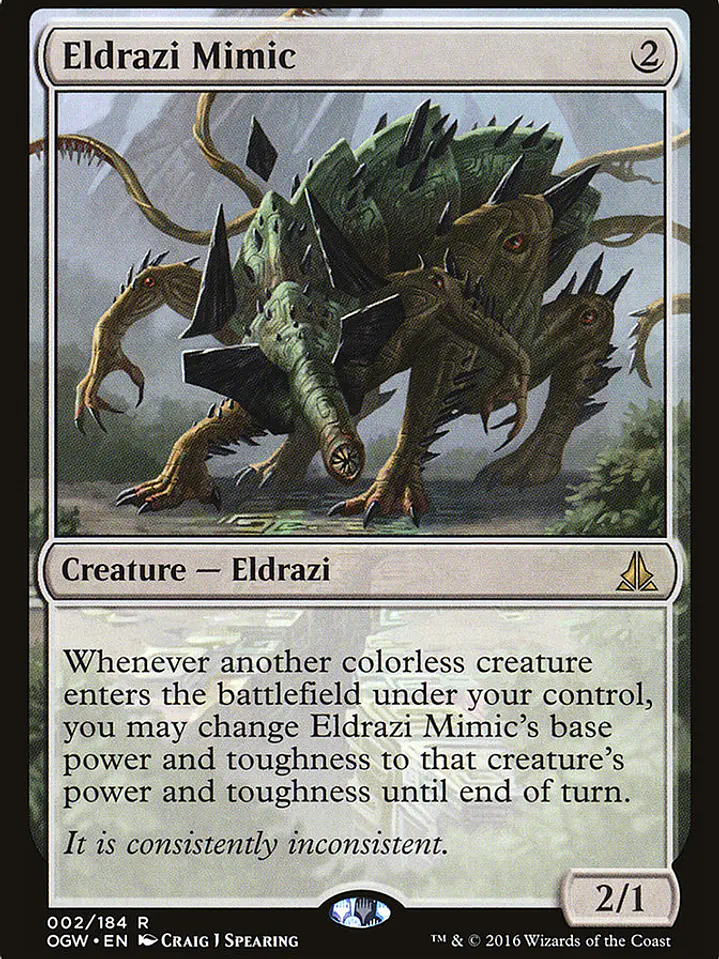 Eldrazi Mimic (Oath of the Gatewatch) 1