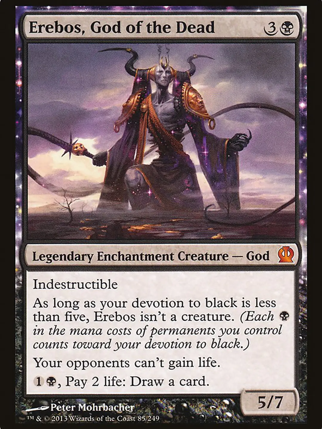 Erebos, God of the Dead (Theros) 1