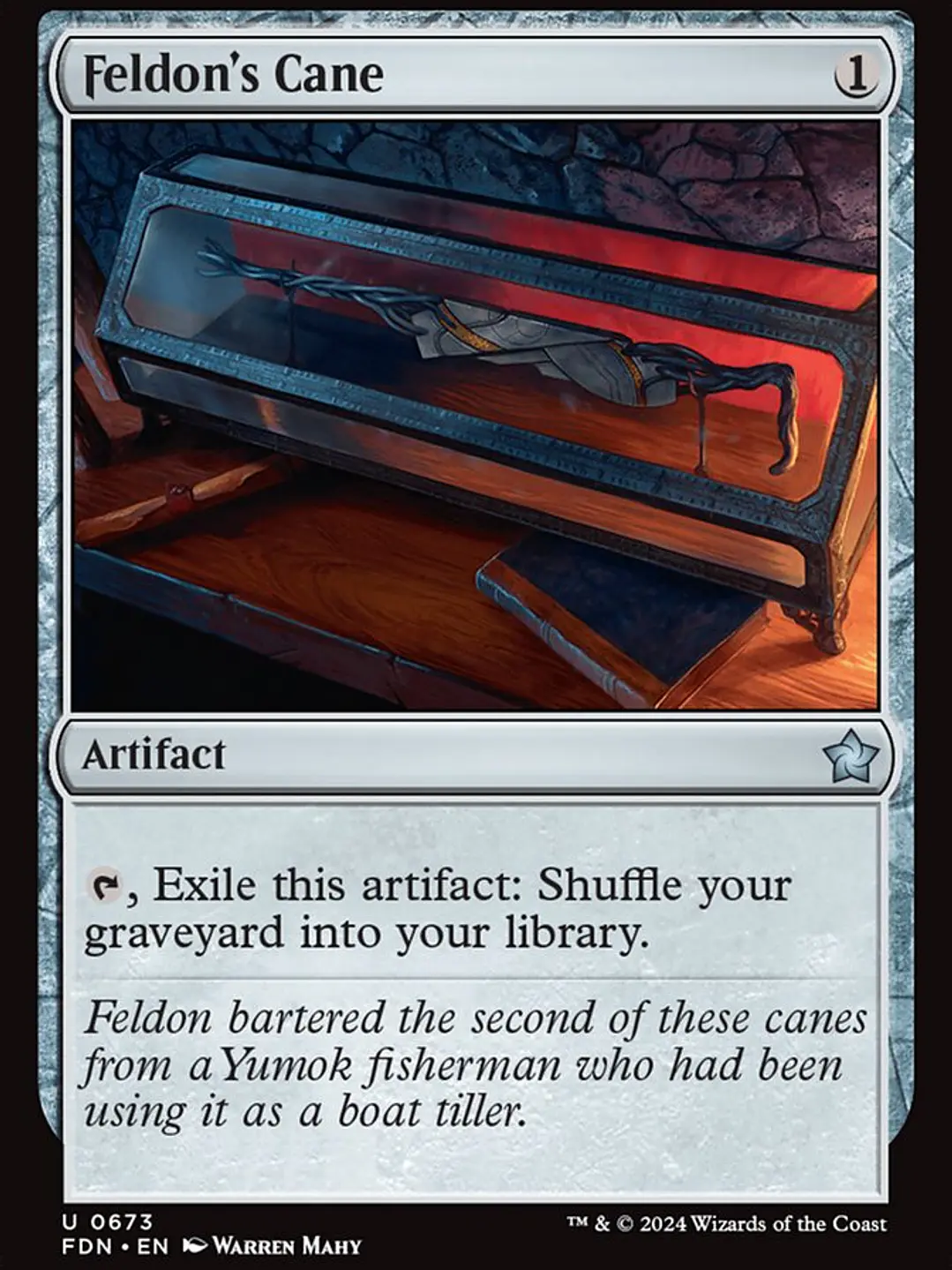 Feldon's Cane (Foundations) 1