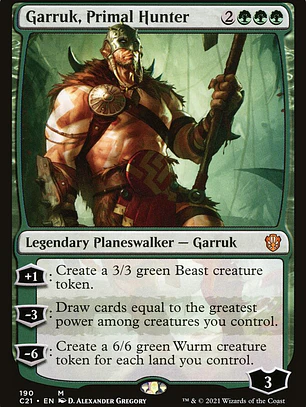 Garruk, Primal Hunter (Commander 2021)