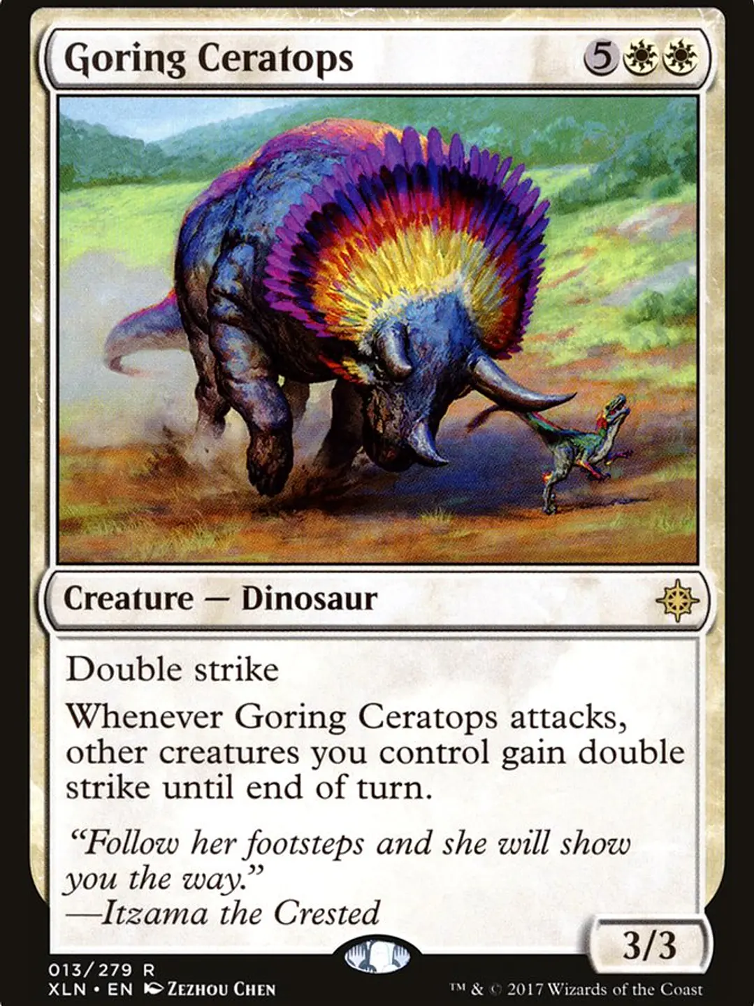 Goring Ceratops (Ixalan) 1