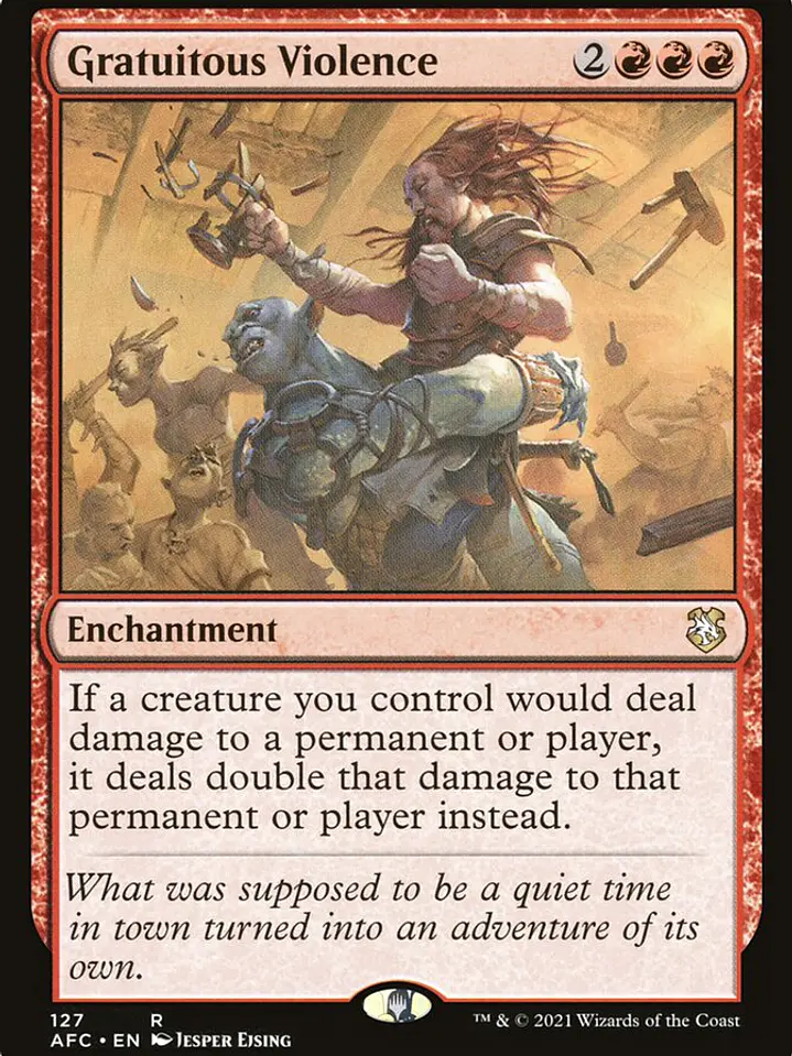 Gratuitous Violence (Forgotten Realms Commander) 1