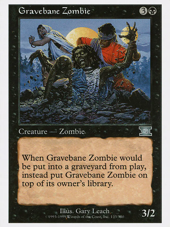 Gravebane Zombie (Classic Sixth Edition) 1