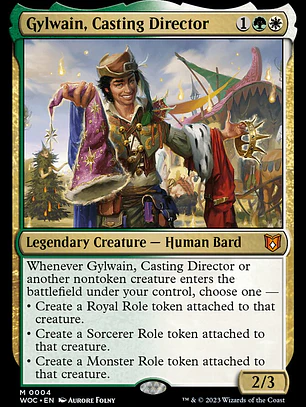 Gylwain, Casting Director (Wilds of Eldraine Commander)
