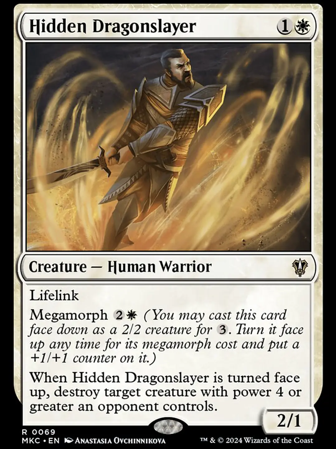 Hidden Dragonslayer (Murders at Karlov Manor Commander) 1