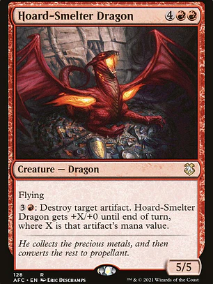 Hoard-Smelter Dragon (Forgotten Realms Commander)