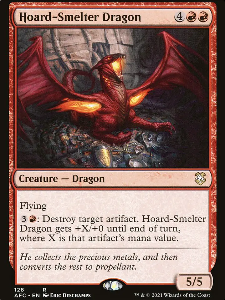 Hoard-Smelter Dragon (Forgotten Realms Commander) 1