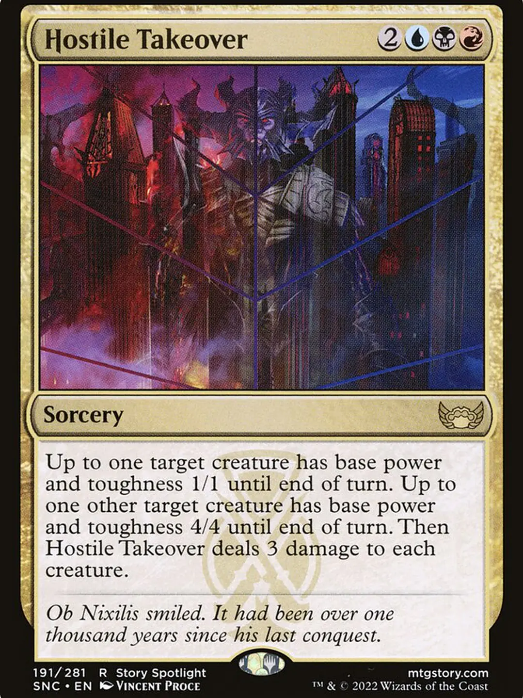 Hostile Takeover (Streets of New Capenna) 1